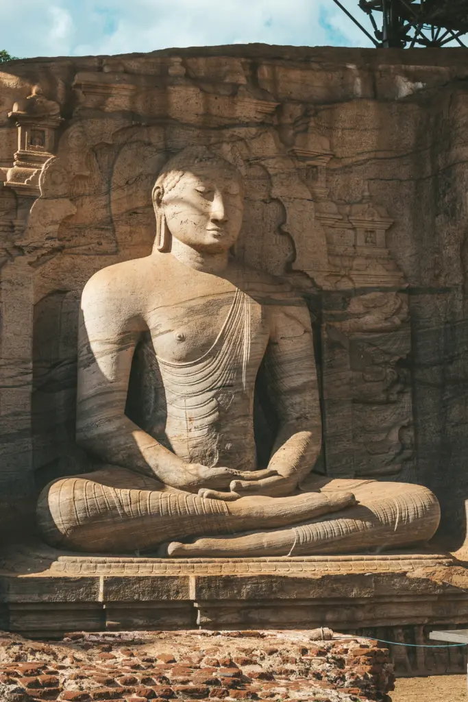 Polonnaruwa in Sri Lanka itinerario